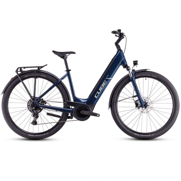 Cube Touring Hybrid ONE 500 deepsea´n´chrome 2025 Easy Entry- RH 54 cm von Cube