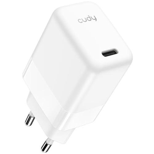 Cudy GAN USB-C-Ladegerät, 30 W, Schnellladegerät Für iPhone, PD/QC 3.0, Kompatibel Mit Samsung, Pixel, iPad, MacBook, Xiaomi, Oneplus, CH30 von Cudy