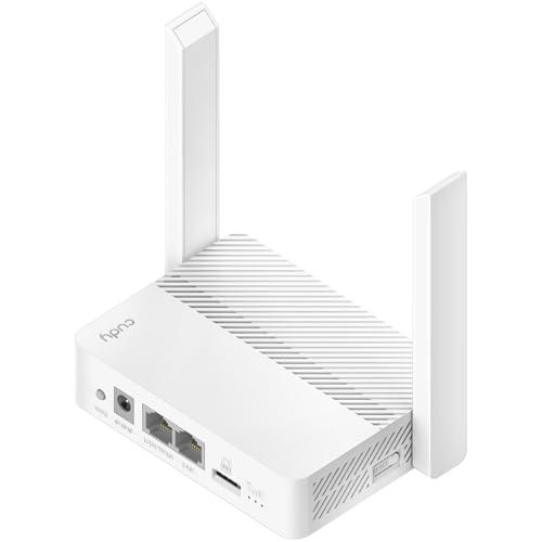 Cudy Neuer LT300 4G LTE WLAN-Router 300 Mbit/s, kompatibel mit Allen Betreibern, 2×2 MIMO, Keine Konfiguration erforderlich, OpenVPN, WireGuard von Cudy