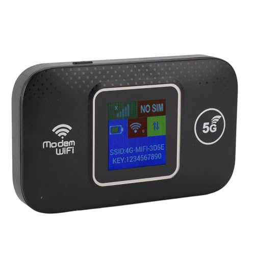 4G LTE Mobiler WLAN-Router, 300 Mbit/s Tragbarer Hochgeschwindigkeits-Reise-Hotspot-Router für Europa, USB-betriebenes WLAN-Modem mit SIM-Kartensteckplatz, Gemeinsame Nutzung von Cuifati