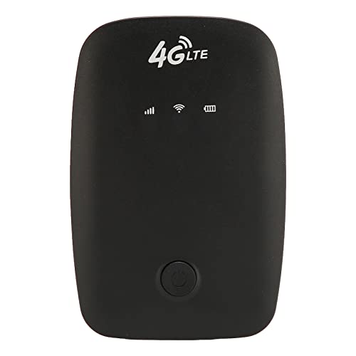 4G-LTE-Router mit SIM-Kartensteckplatz, Tragbarer 4G-WLAN-Router, WLAN-Hotspot für Bis zu 10 Benutzer, Tragbarer WLAN-Hotspot für Geschäftsreisende zu Hause von Cuifati