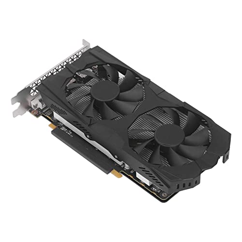 Cuifati AMD RX580 8 GB DDR5-Gaming-Grafikkarte, 256-Bit-Computergrafikkarte mit Dual-Lüfter, DVI, DP, HDML, Plug-and-Play-Computerzubehör (Radeon RX 580) von Cuifati