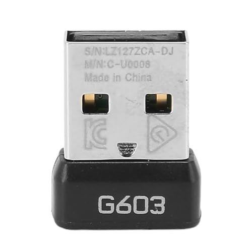 Cuifati Ersatz-USB-Empfänger mit Drahtloser 2,4-G-Technologie und Stabiler Leistung, Plug-and-Play, Leicht und Tragbar, für G603 von Cuifati