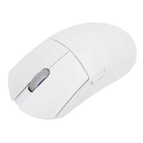 Cuifati Kabellose Gaming-Maus, 2,4 G USB C Bluetooth 5.0 Tri-Modus, 5 Programmierbare Tasten, 3395 Sensor, Leichte Wiederaufladbare PC-Laptop-Mäuse für Arbeit, Studium, Spiel von Cuifati