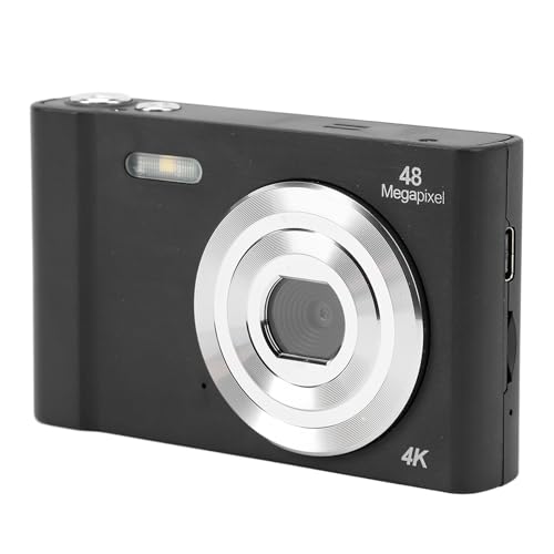 Digitalkamera, 48 MP 1080P FHD-Digitalkamera für Teenager und Kinder, Kompaktkamera mit 16-fachem Digitalzoom, 2,4-Zoll-IPS-Bildschirm, Taschenkamera für Fotografie, Reisen, von Cuifati