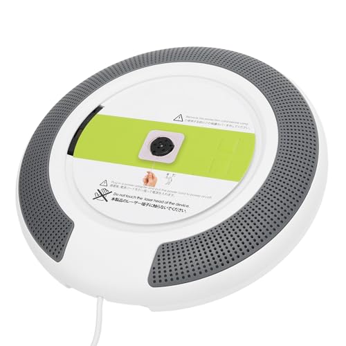 Tragbarer CD-Player mit Bluetooth 5.0, Wandmontierbarer CD-Player mit Lautsprechern für Zuhause, CD-Musikplayer mit Fernbedienung und Digitalanzeige, Unterstützt CD MP3 WMA von Cuifati