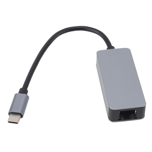 USB-C-zu-Ethernet-Adapter, Gigabit-RJ45-zu-USB-C-Ethernet-LAN-Netzwerkadapter, Gigabit-Ethernet-LAN-Netzwerkadapter, Kompatibel mit Pro, Dell XPS und Mehr von Cuifati