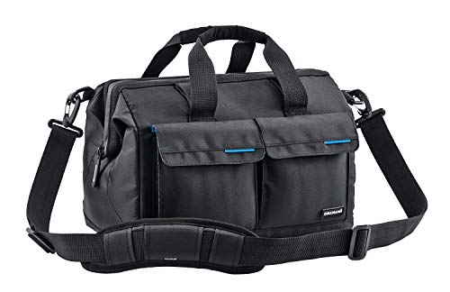 CULLMANN - 98370 - AMSTERDAM Maxima 335 Kameratasche für mittleres bis großes DSLR-Equipment mit großer Taschenöffnung, schwarz - Innenmaße 300x150x190mm - 990g leicht von Cullmann