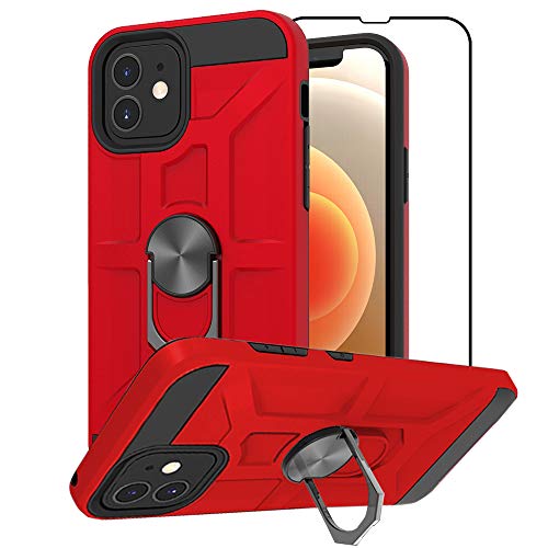 Cuoqing Hülle für iPhone 12 Mini, iPhone 12 Mini Hülle, 360 Grad Ring Handy Hüllen Bumper Schutzhülle Hull für iPhone 12 Mini Handyhülle von Cuoqing