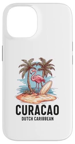 Hülle für iPhone 14 Curacao Karibik niederländisches Souvenir Urlaub Erinnerung Männer Frauen von Curacao Caribbean Dutch Reminde