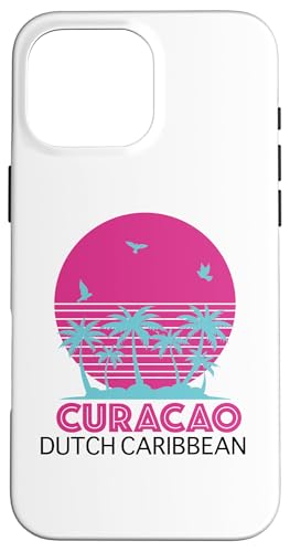 Hülle für iPhone 16 Pro Max Curacao Karibik niederländisches Souvenir Urlaub Erinnerung Männer Frauen von Curacao Caribbean Dutch Reminde