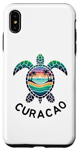 Hülle für iPhone XS Max Curacao Karibik niederländisches Souvenir Urlaub Erinnerung Männer Frauen von Curacao Caribbean Dutch Reminde