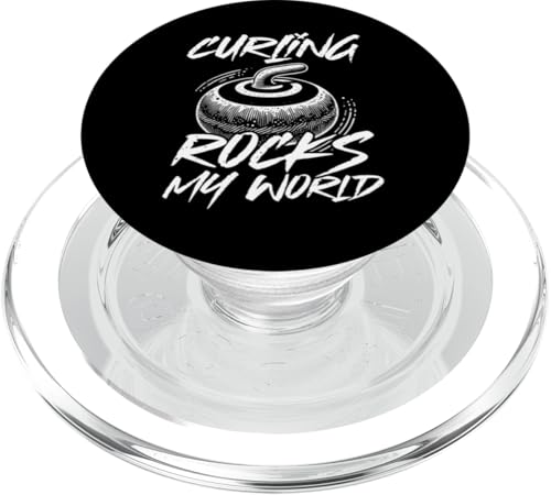 Curling rockt Meine Welt Curling PopSockets PopGrip für MagSafe von Curling Game Curling Stone Curler Curling Player