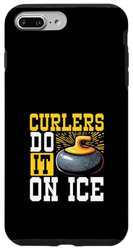 Hülle für iPhone 7 Plus/8 Plus Lockenwickler Do It On Ice Curling von Curling Game Curling Stone Curler Curling Player