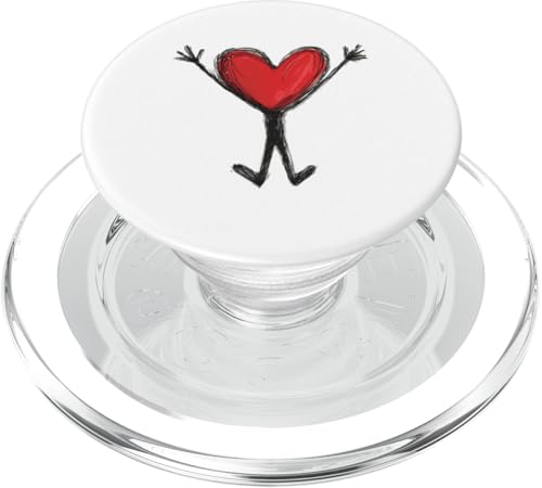 Valentinstag Liebe Herz Partner Geschenk Verliebt 08 PopSockets PopGrip für MagSafe von Curlyfox Design