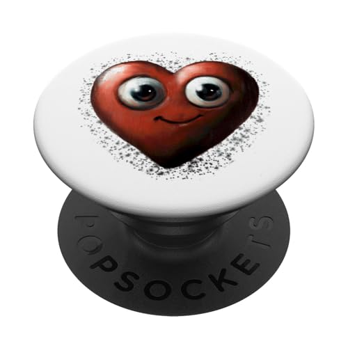 Valentinstag Liebe Herz Partner Geschenk Verliebt 09 PopSockets Klebender PopGrip von Curlyfox Design