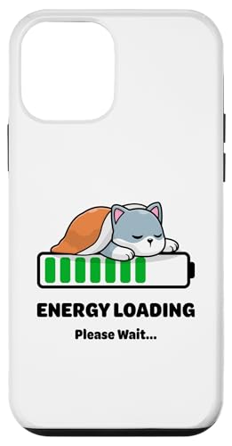 Hülle für iPhone 12 mini Energieladung Bitte warten Sie, lustiger schlafender Hund, niedliche Tiere von Cute Adorable Funny Kawaii Animals Lifestyle