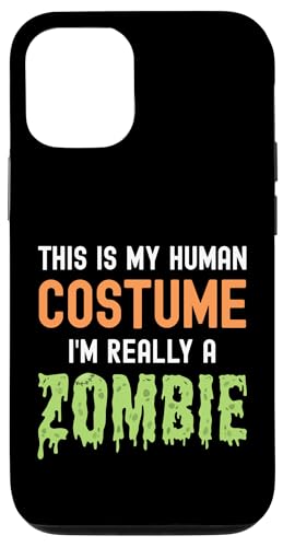 Hülle für iPhone 13 Pro Humankostüm I'm Really A Zombie Funny Halloween von Cute Adorable Halloween Zombies Outfits & Decor