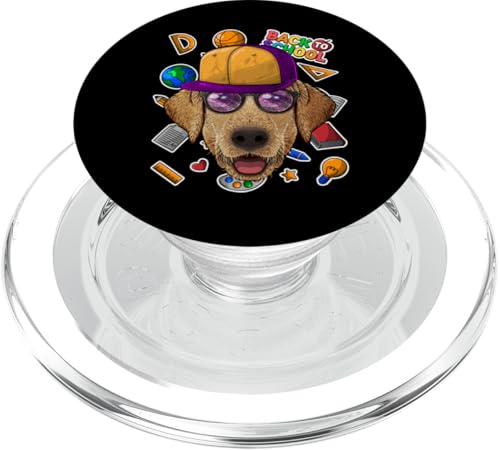 Labrador Retriever Zurück zur Schule Erster Schultag PopSockets PopGrip für MagSafe von Cute Back To School Animals