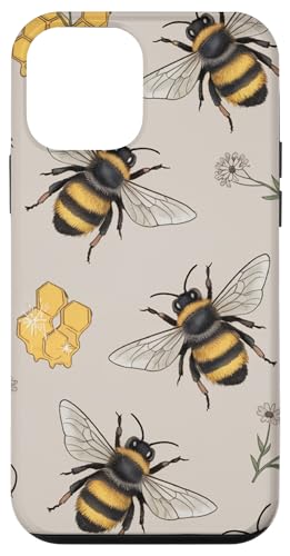 Hülle für iPhone 12 mini Vintage Bees Garden Lover Honeycomb Imker Farming Bees von Cute Bees Honeycomb Beekeeper Beekeeping Co.