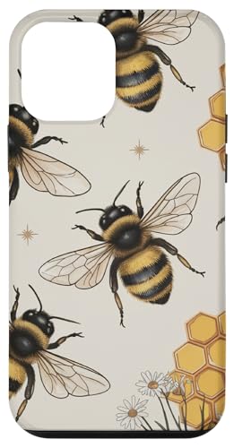 Hülle für iPhone 12 mini Vintage Bees Garden Lover Honeycomb Imker Farming Bees von Cute Bees Honeycomb Beekeeper Beekeeping Co.