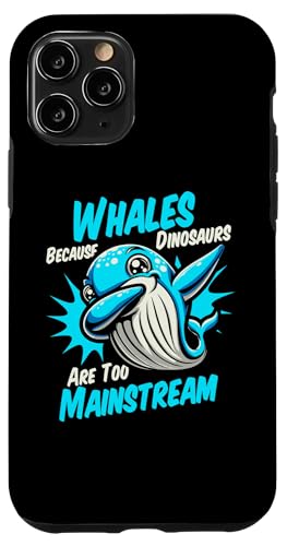 Hülle für iPhone 11 Pro Dinosaurier sind zu Mainstream Cachalot Cetacea Whale Watching von Cute Blue Whale Plush Costume Toy Gifts For Kids