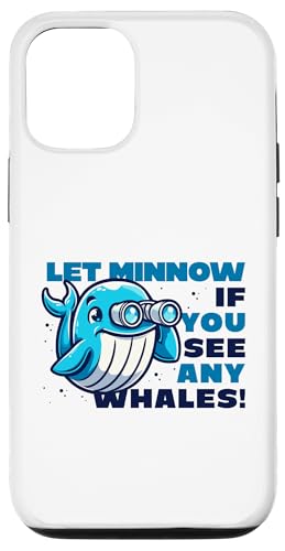 Hülle für iPhone 12/12 Pro Let Minnow Blue Beluga Cachalot Cetacea Walbeobachtung von Cute Blue Whale Plush Costume Toy Gifts For Kids