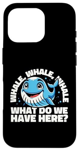 Hülle für iPhone 16 Pro Wale Was haben wir hier? Cachalot Cetacea Whale Watching von Cute Blue Whale Plush Costume Toy Gifts For Kids