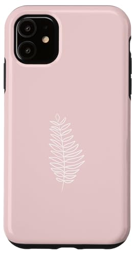 Hülle für iPhone 11 Schickes botanisches Muster, Blattmuster, Blätter, Pflanzen von Cute Botanical Designs