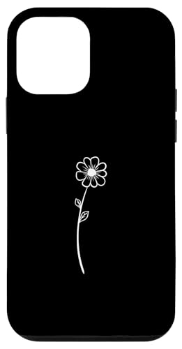 Hülle für iPhone 12 mini Minimalistische botanische Blumenpflanzen von Cute Botanical Designs