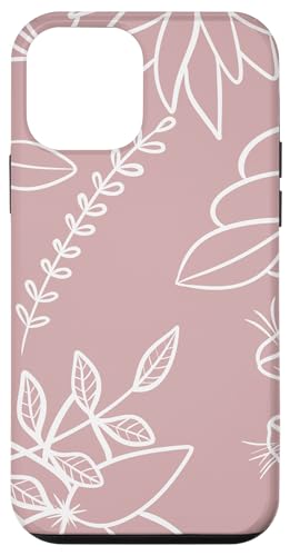 Hülle für iPhone 12 mini Schickes botanisches Muster, Blattmuster, Blätter, Pflanzen von Cute Botanical Designs