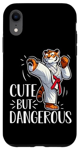 Hülle für iPhone XR Tiger Süß aber gefährlich von Cute But Dangerous Martial Arts Martial Artist