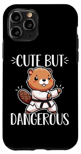 Hülle für iPhone 11 Pro Beaver cute but dangerous von Cute But Dangerous Kampfsport Kampfsportler