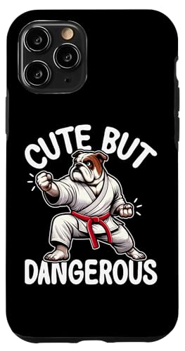 Hülle für iPhone 11 Pro Bulldog cute but dangerous von Cute But Dangerous Kampfsport Kampfsportler