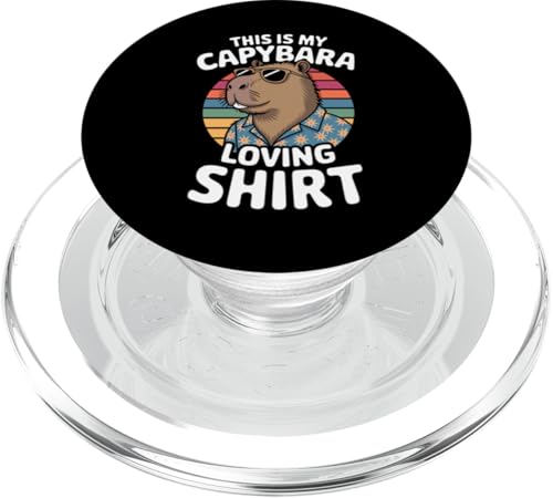 Capybara-Liebhaber PopSockets PopGrip für MagSafe Capybara-Liebhaber PopSockets PopGrip für MagSafe von Cute Capybara Stuff