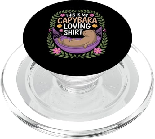Capybara-Liebhaber PopSockets PopGrip für MagSafe Capybara-Liebhaber PopSockets PopGrip für MagSafe von Cute Capybara Stuff