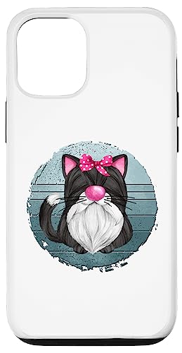 Hülle für iPhone 12/12 Pro Cat Mom Graphic For Women And Cat Grandma Black Cat Lover von Cute Cat Gifts For Cat Lover Women Kids And Men