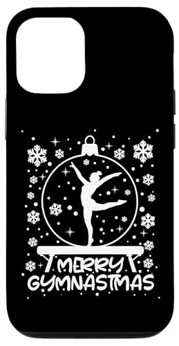 Hülle für iPhone 12/12 Pro Lustige Turner, Weihnachtsbeleuchtung, Gymnastik, Weihnachten von Cute Christmas Gymnastics Design For Men And Women