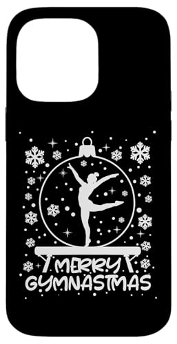 Hülle für iPhone 14 Pro Max Lustige Turner, Weihnachtsbeleuchtung, Gymnastik, Weihnachten von Cute Christmas Gymnastics Design For Men And Women