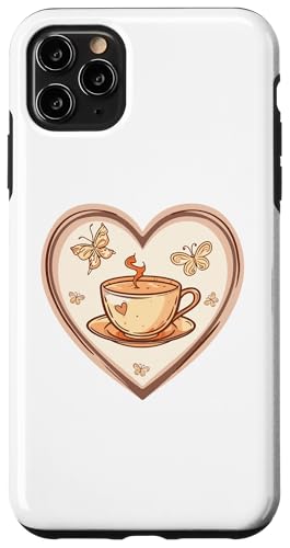 Hülle für iPhone 11 Pro Max Ästhetischer Kaffee von Cute Coffee Art I Coffee Lover