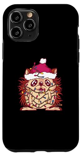 Hülle für iPhone 11 Pro Süße Kreatur Weihnachtsbeleuchtung - Lustige Weihnachten von Cute Creature Christmas Lights