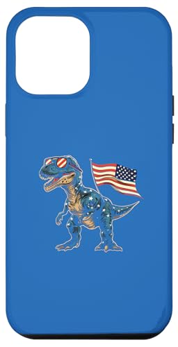 Hülle für iPhone 13 Pro Max Lustiger Dinosaurier, patriotisch, 4. Juli, niedlicher Dinosaurier von Cute Dinosaur Patriotic 4th Of July US Flag store