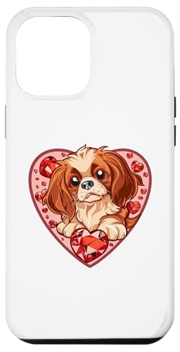 Hülle für iPhone 14 Plus Bunter Hund mit Herz I Kids Dog von Cute Dog Art I Aesthetic Dog I Dog Lover