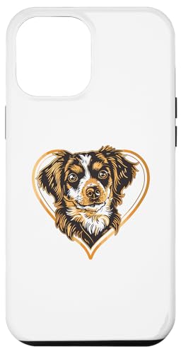 Hülle für iPhone 15 Plus Bunter Hund mit Herz I Kids Dog von Cute Dog Art I Aesthetic Dog I Dog Lover