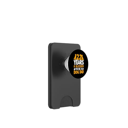 22 Jahre und Dog Dad! 22 Jahre alt, Geburtstag PopSockets PopWallet für MagSafe 22 Jahre und Dog Dad! 22 Jahre alt, Geburtstag PopSockets PopWallet für MagSafe von Cute Dog Dad Birthday Design