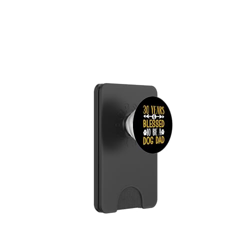 30 Jahre und Dog Dad! 30 Jahre alt, Geburtstag PopSockets PopWallet für MagSafe 30 Jahre und Dog Dad! 30 Jahre alt, Geburtstag PopSockets PopWallet für MagSafe von Cute Dog Dad Birthday Design