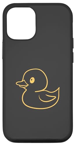 Minimalistische Ente für Entenliebhaber Hülle für iPhone 12/12 Pro von Cute Duck Designs