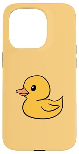 Minimalistische Ente für Entenliebhaber Hülle für iPhone 15 Pro von Cute Duck Designs