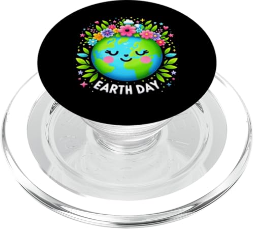 Niedliches Earth Day Design Earth Day Männer Frauen Kinder Kleinkind Jungen PopSockets PopGrip für MagSafe von Cute Earth Day Shirt Women Men Kids Girls Boys