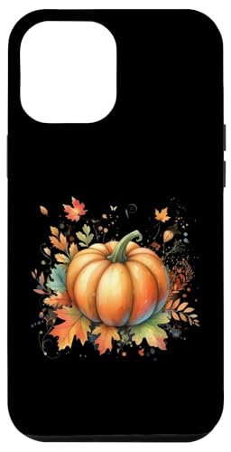 Hülle für iPhone 13 Pro Max Süßes Halloween Herbst Kürbis Shirt Frauen Leopard Kürbis von Cute Fall Peace Love Design Women Men Girls Kids